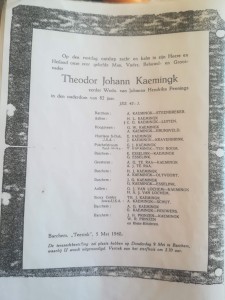 passed away add Theodor Johann 